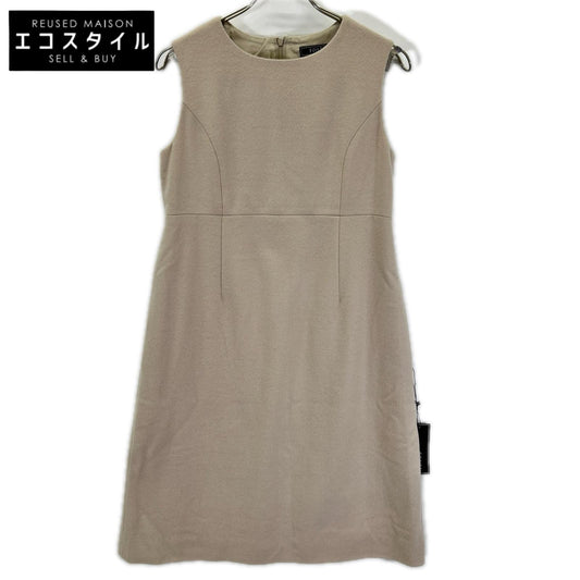 FOXEY フォクシー 43650 ベージュ Lilla リラ カシミヤ100 ノースリーブワンピース ワンピース
