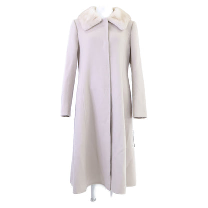 FOXEY フォクシー 新品同様 43640 ミンクファー カシミヤ100 コート