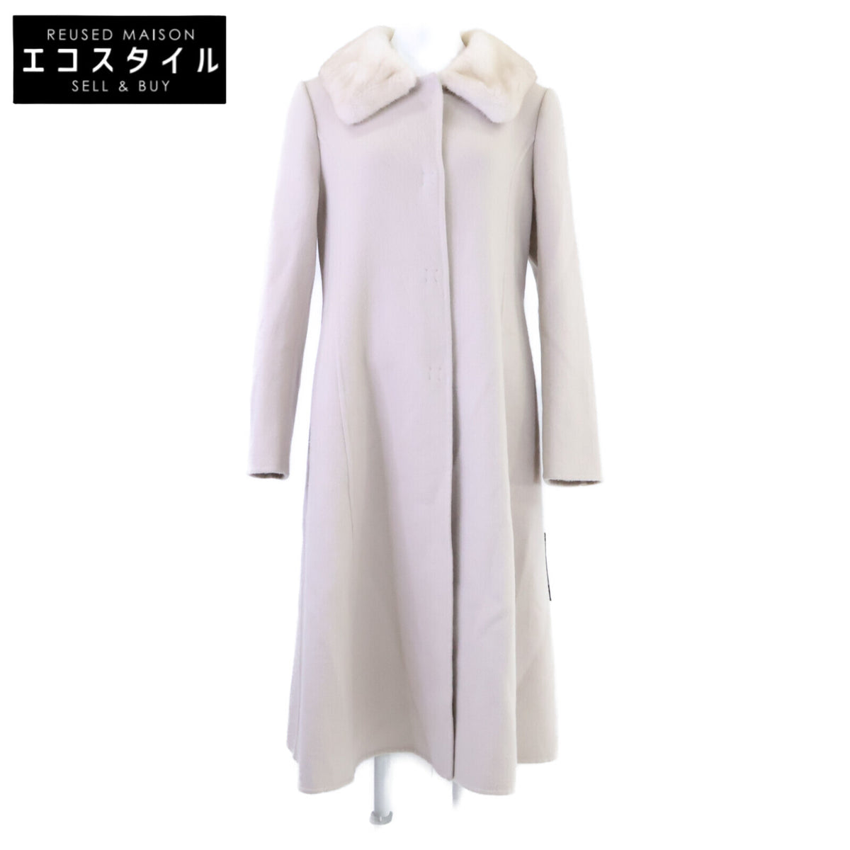 FOXEY フォクシー 新品同様 43640 ミンクファー カシミヤ100 コート