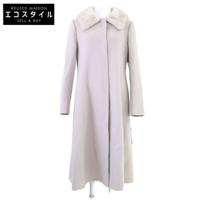 FOXEY フォクシー 新品同様 43640 ミンクファー カシミヤ100 コート