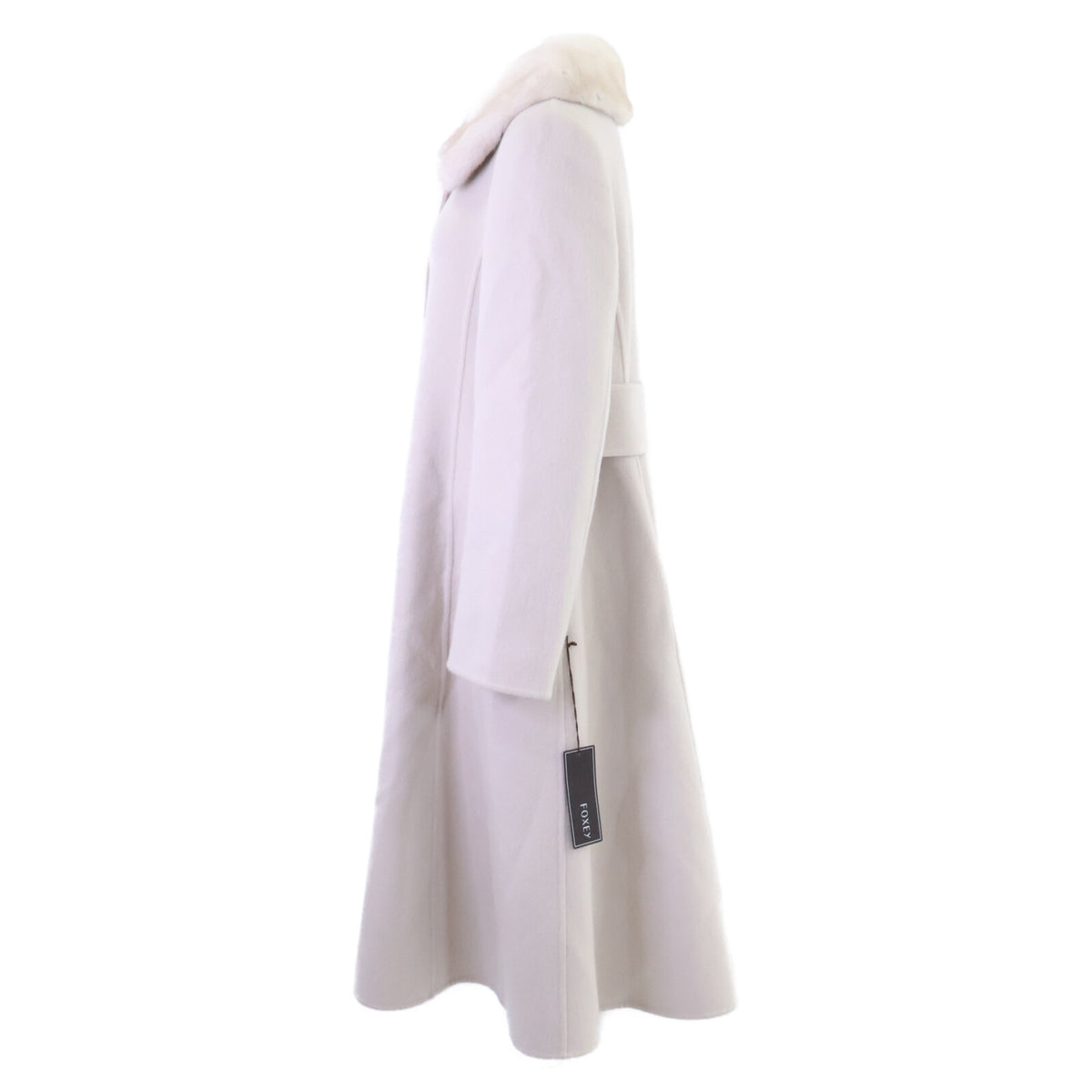 FOXEY フォクシー 新品同様 43640 ミンクファー カシミヤ100 コート