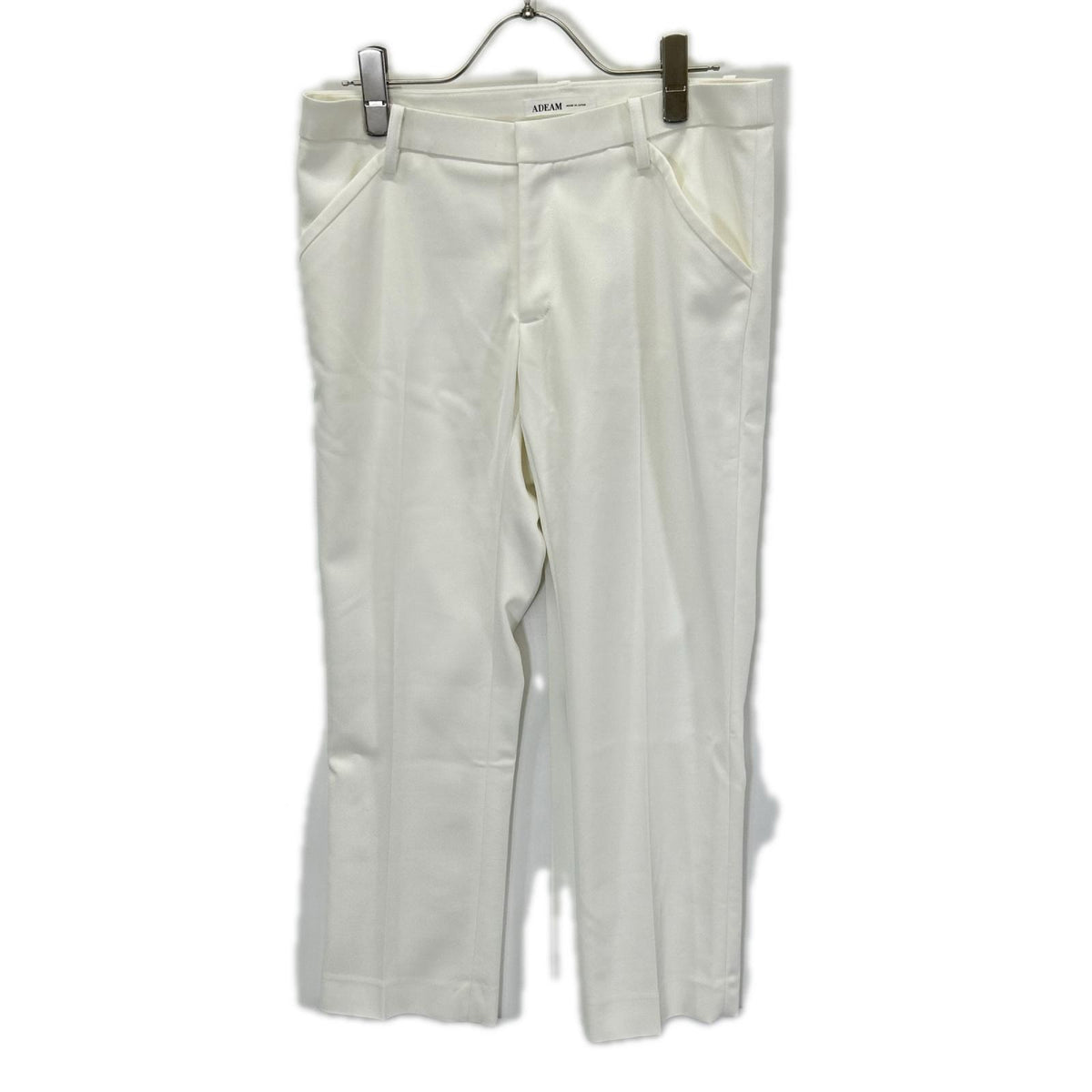 ADEAM Adeam 43615 White Cropped Pants Bottoms