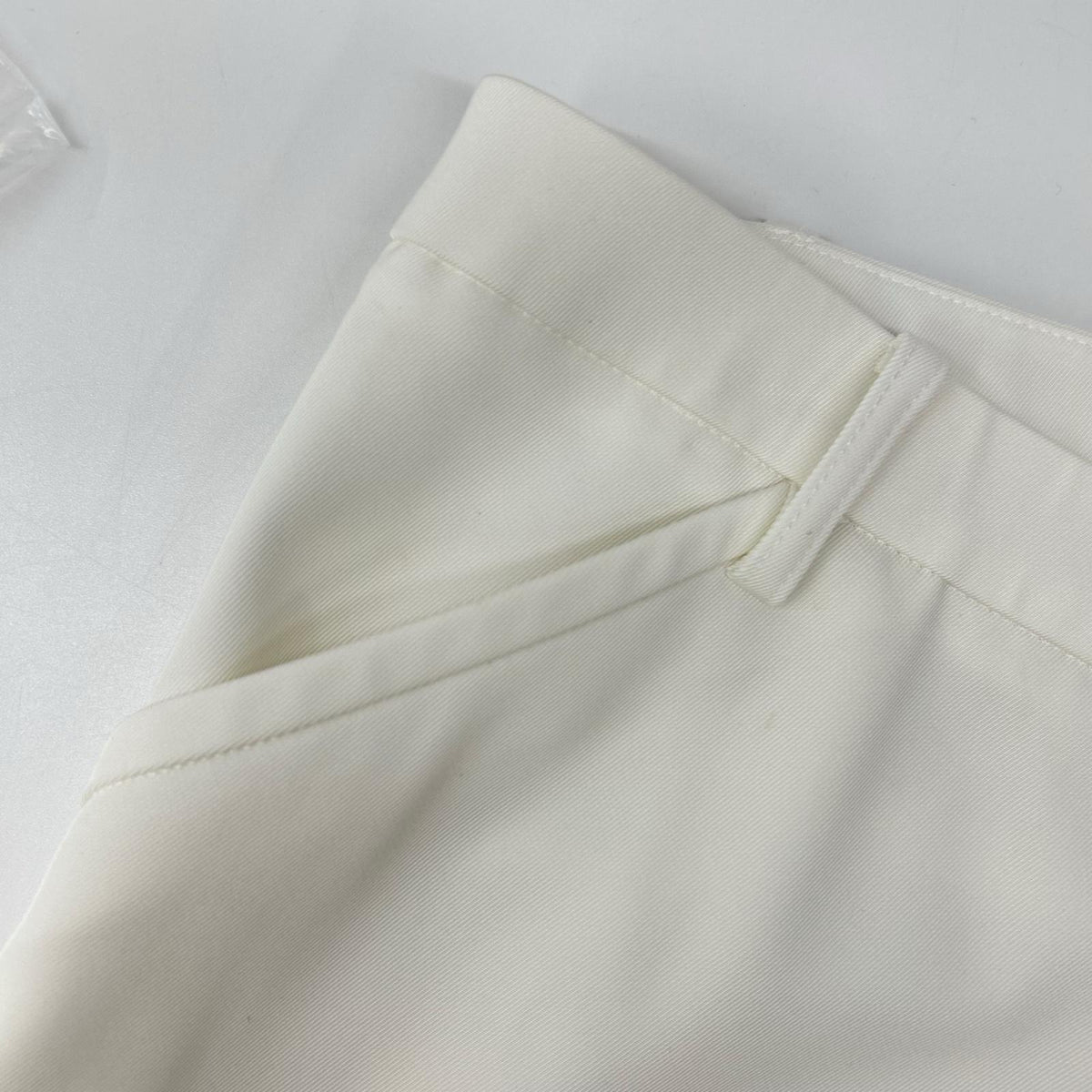 ADEAM Adeam 43615 White Cropped Pants Bottoms