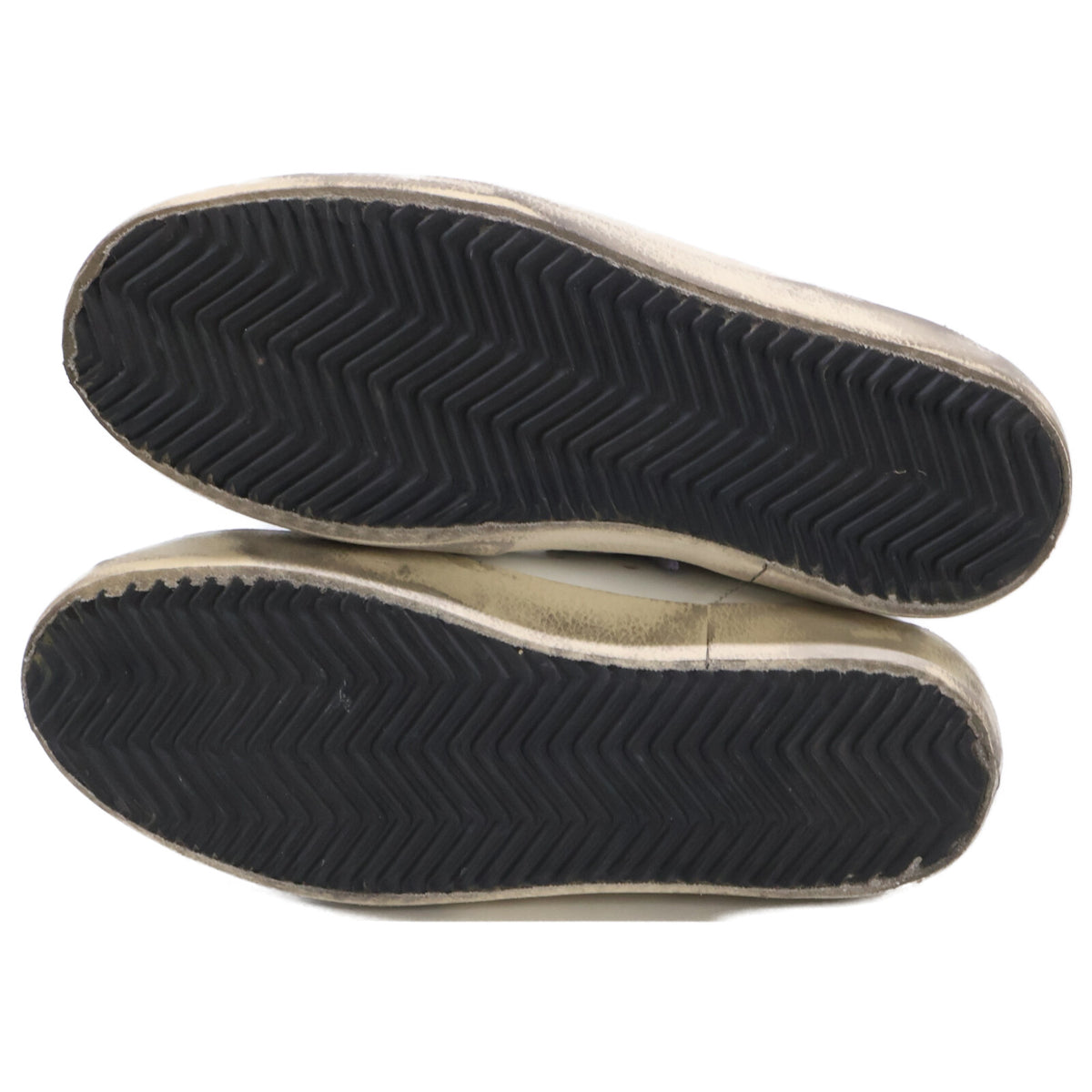 GOLDEN GOOSE ゴールデングース 【新品同様】GWF00102.F001620.10636 SUPERSTAR CLASSIC WITH LIST スーパースター USED加工 スニーカー シューズ