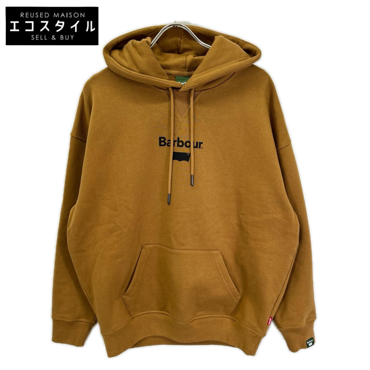 Barbour バブアー ×リーバイス 252MOL0720 ブラウン graphic hoodie パーカー トップス