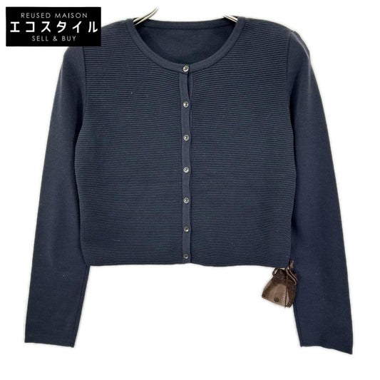 FOXEY フォクシー 42441 ダークネイビー コットン Sucre/シュクレ カーディガン トップス