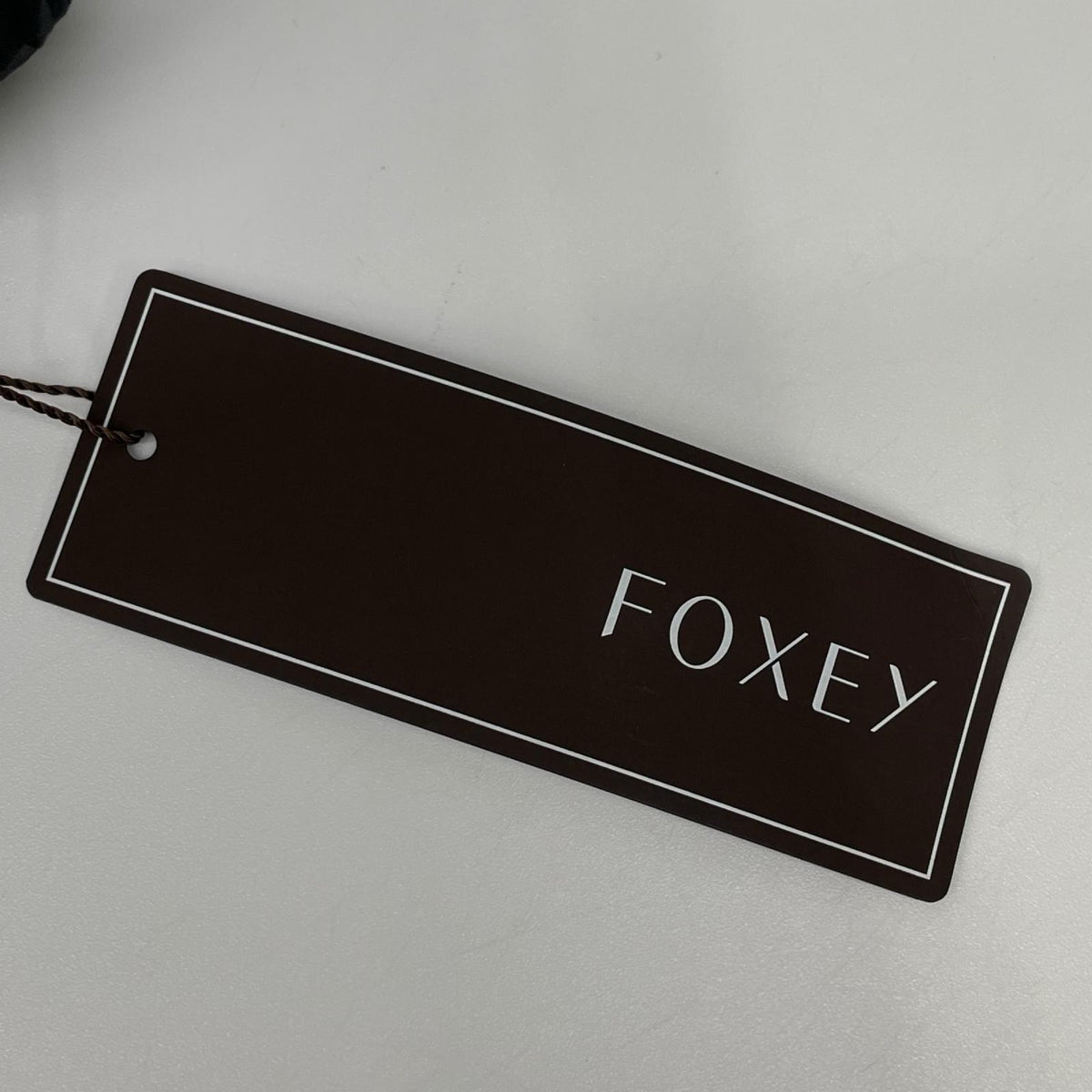 FOXEY フォクシー 44677 ブラック Valley/ヴァリー 半袖ブラウス トップス