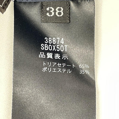 FOXEY フォクシー 38874 ダークネイビー リボンタイ ノースリーブブラウス トップス