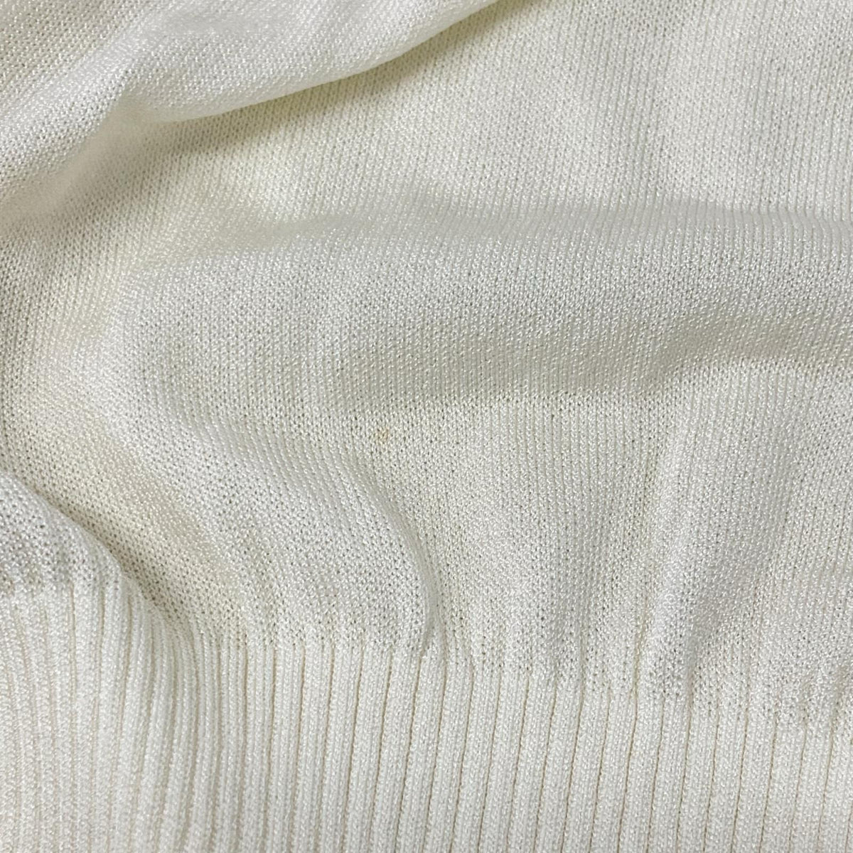 FOXEY BOUTIQUE フォクシーブティック 42126 アイボリー レーヨン シアーV カーディガン トップス