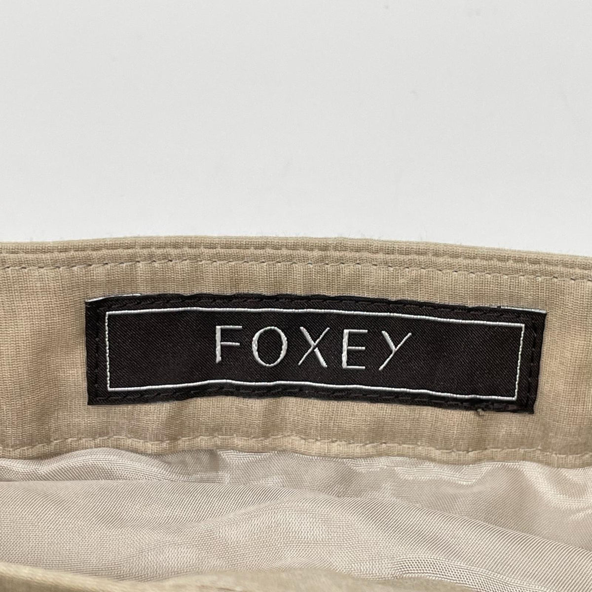 FOXEY フォクシー 40950 ベージュ Skirt Sheer Circular/シアーサーキュラースカート スカート