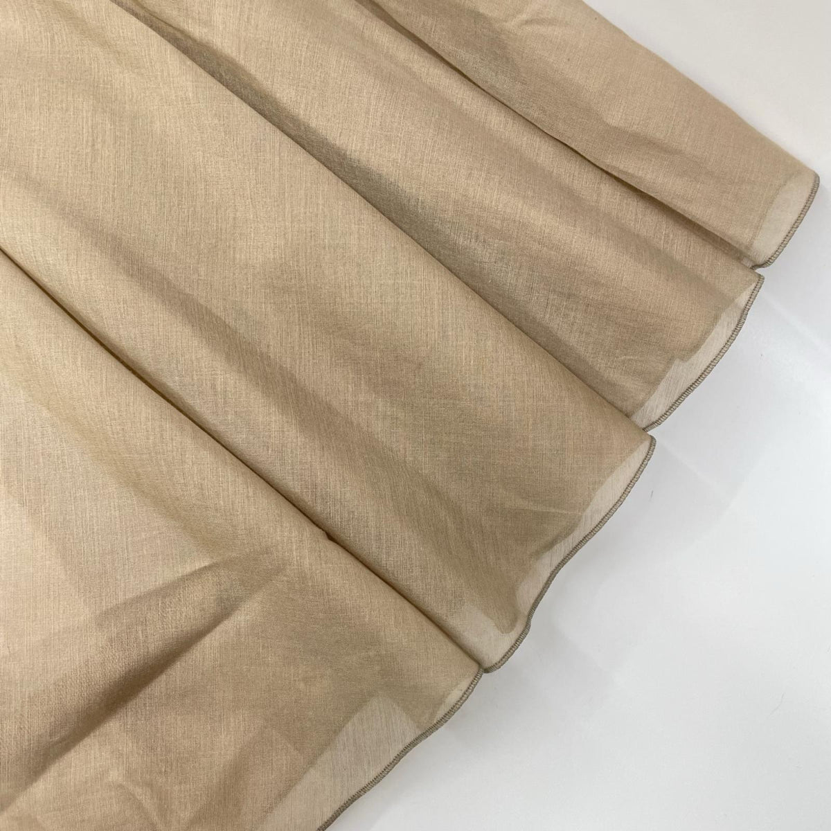 FOXEY フォクシー 40950 ベージュ Skirt Sheer Circular/シアーサーキュラースカート スカート