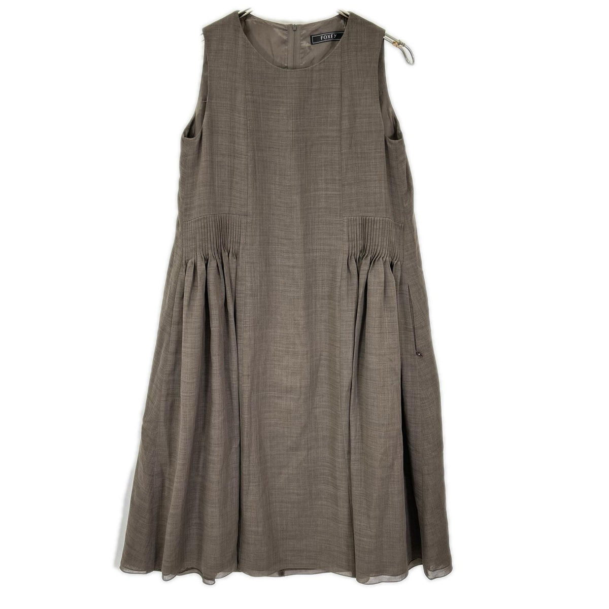 FOXEY フォクシー 26SS 36786 Rythme リズム ブラウン ノースリーブワンピース ワンピース