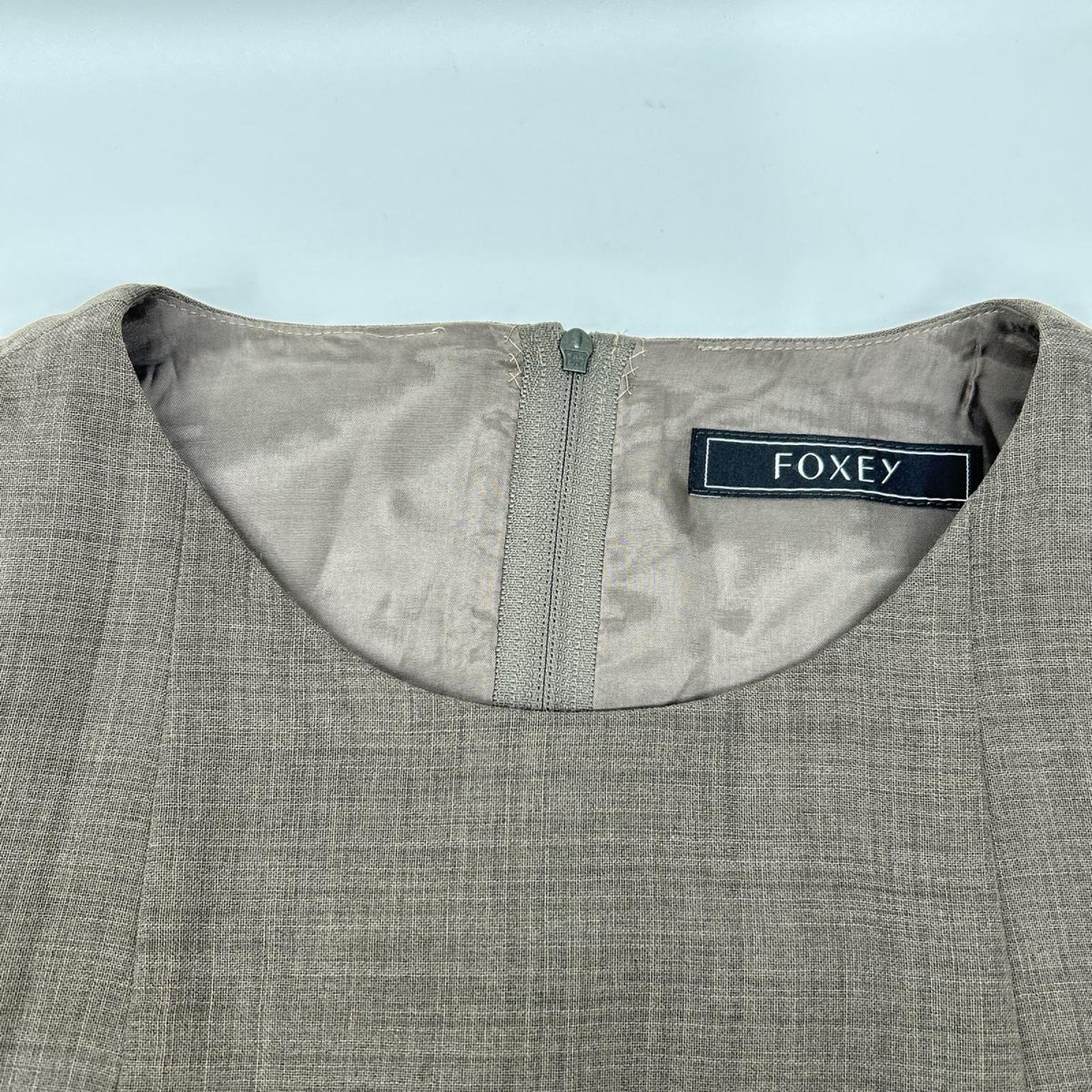 FOXEY フォクシー 26SS 36786 Rythme リズム ブラウン ノースリーブワンピース ワンピース