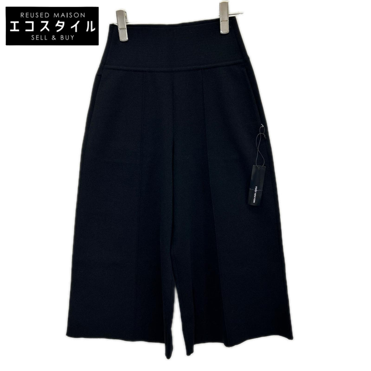 FOXEY NEW YORK フォクシーニューヨーク 43599 ブラック ヴァレリアン ニットパンツ ボトムス