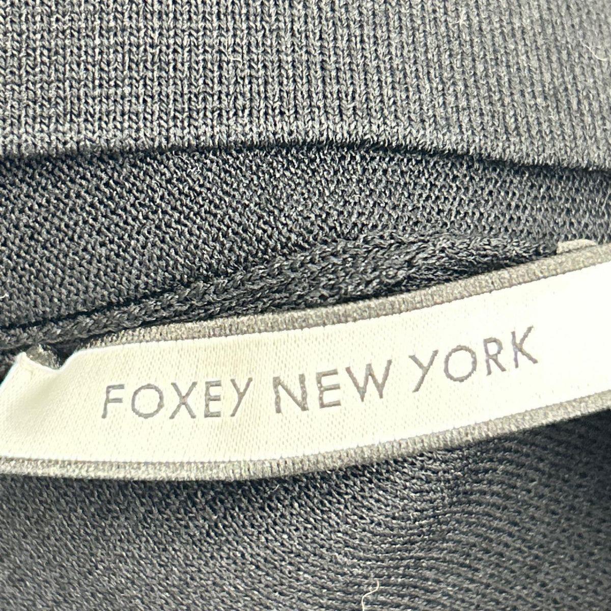 FOXEY NEW YORK フォクシーニューヨーク 43599 ブラック ヴァレリアン ニットパンツ ボトムス