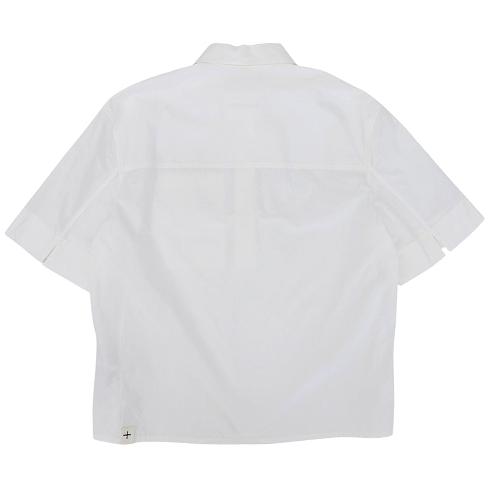 JIL SANDER+ Excellent Condition Box Silhouette Pullover Shirt Top Women's White S 24 J40DL0134 Tops