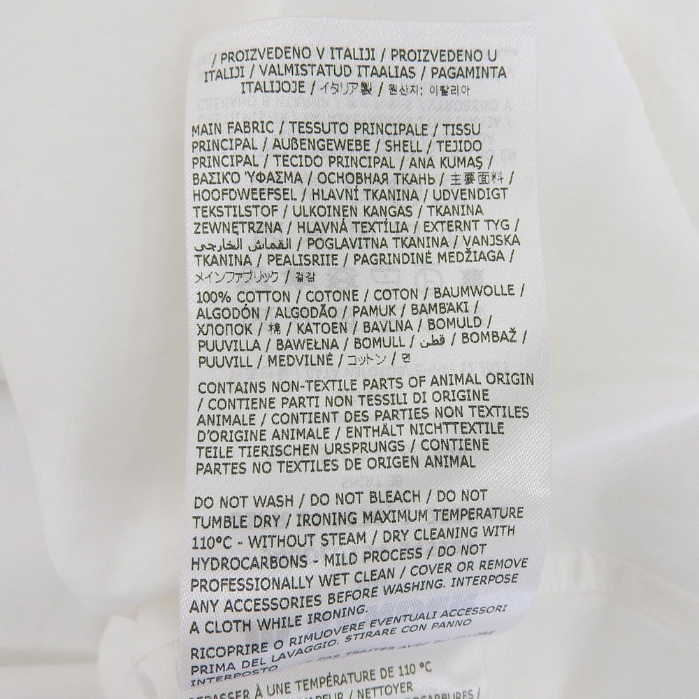 JIL SANDER+ Excellent Condition Box Silhouette Pullover Shirt Top Women's White S 24 J40DL0134 Tops