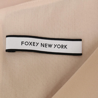 FOXEY NEW YORK 福克斯纽约 米色 37801 弹力罗缎连衣裙 连衣裙 38 女士