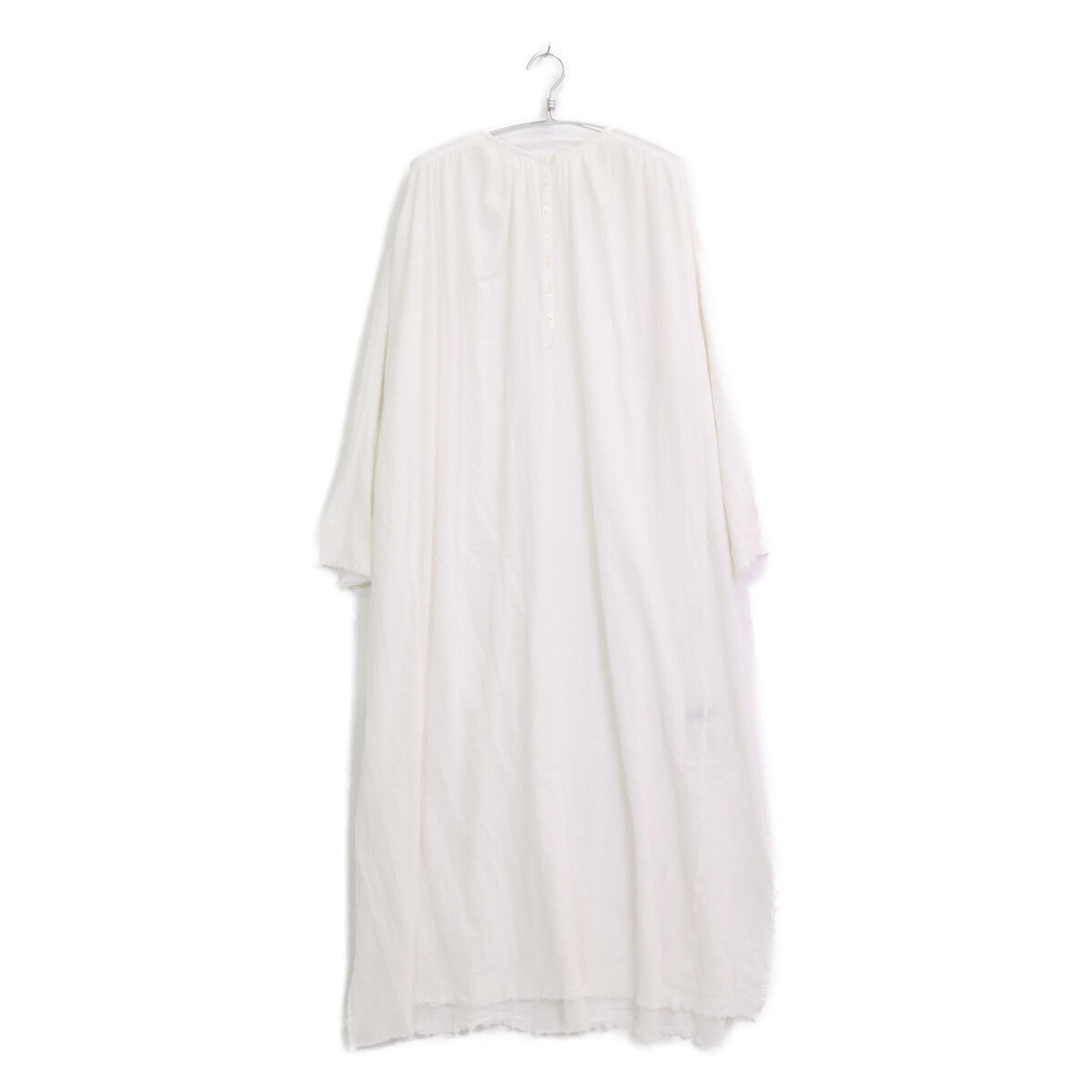 FRAMeWORK Excellent Condition 25040220772020 Cotton Crepe Henley Dress One Piece 38 Women's