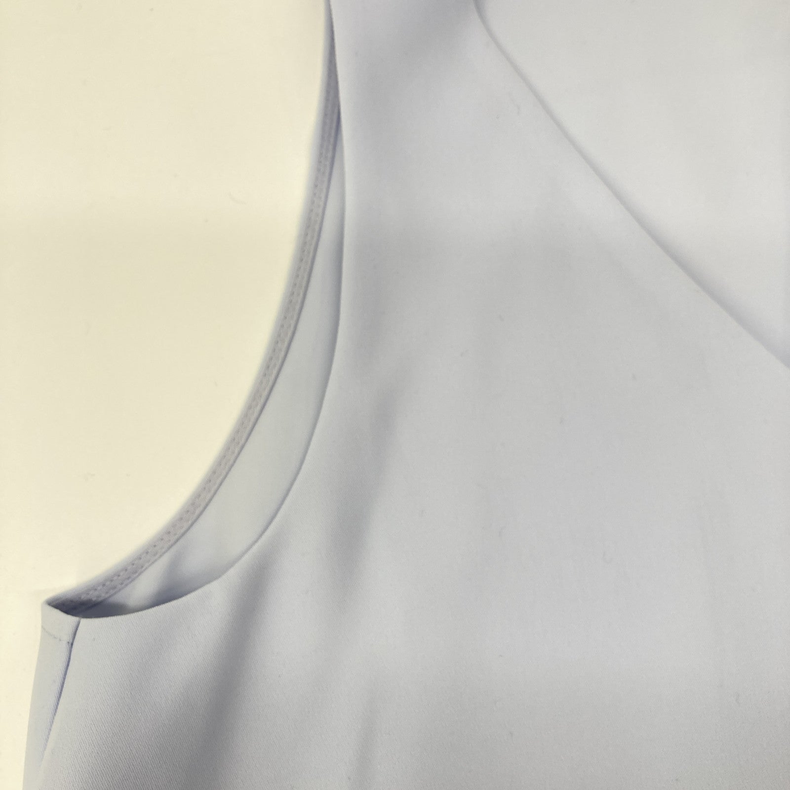 ADEAM 42223 Saxe Blue Layered Design Sleeveless Dress Top