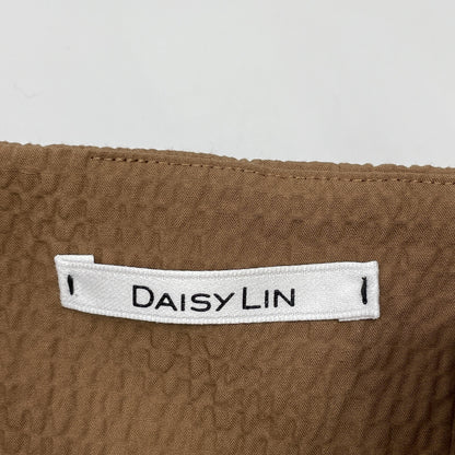 DAISY LIN Daisy Lin Brown 07075 Dress Elegant Resort Dress
