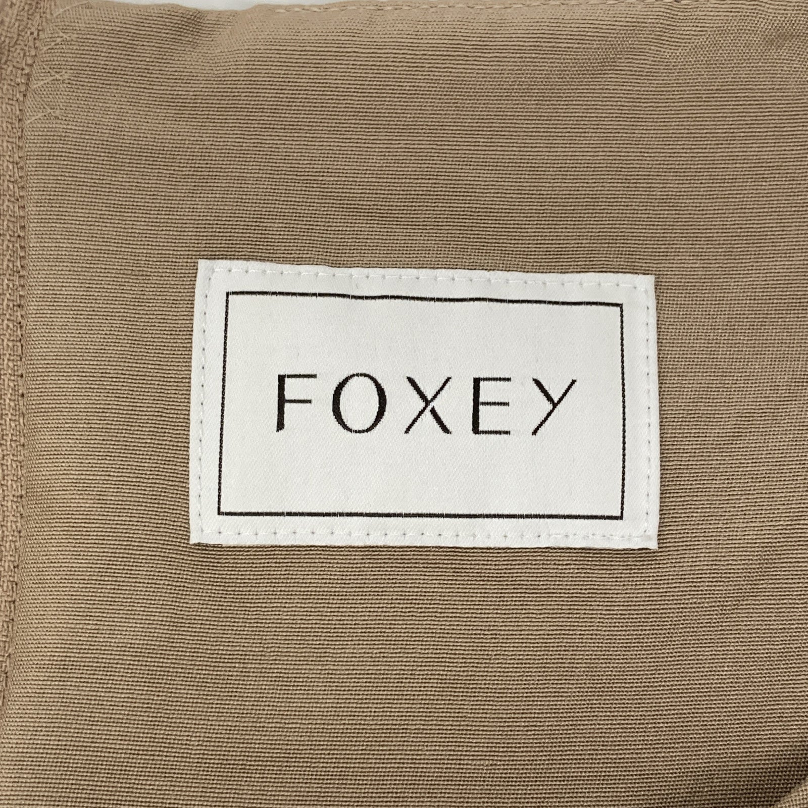 FOXEY 39343 Beige 2019 Sleeveless Dress