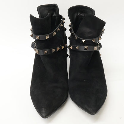 Valentino Garavani Valentino Garavani J625 2 suede studded pointed-toe heeled shoes