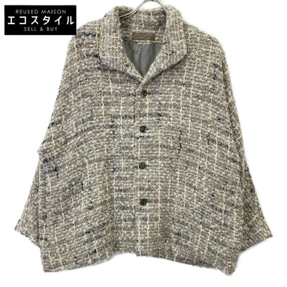 JURGEN LEHL ヨーガンレール J0144FJ632 24AW グレー カスリループツイード ジャケット ジャケット