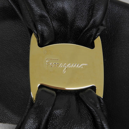Salvatore Ferragamo 萨尔瓦托·菲拉格慕 Vara 蝴蝶结方头平底拖鞋 女士 黑色 4 码 鞋子