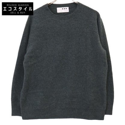 GREEN RC201M Recycled Cashmere Crew Neck Knit Top L Men's
