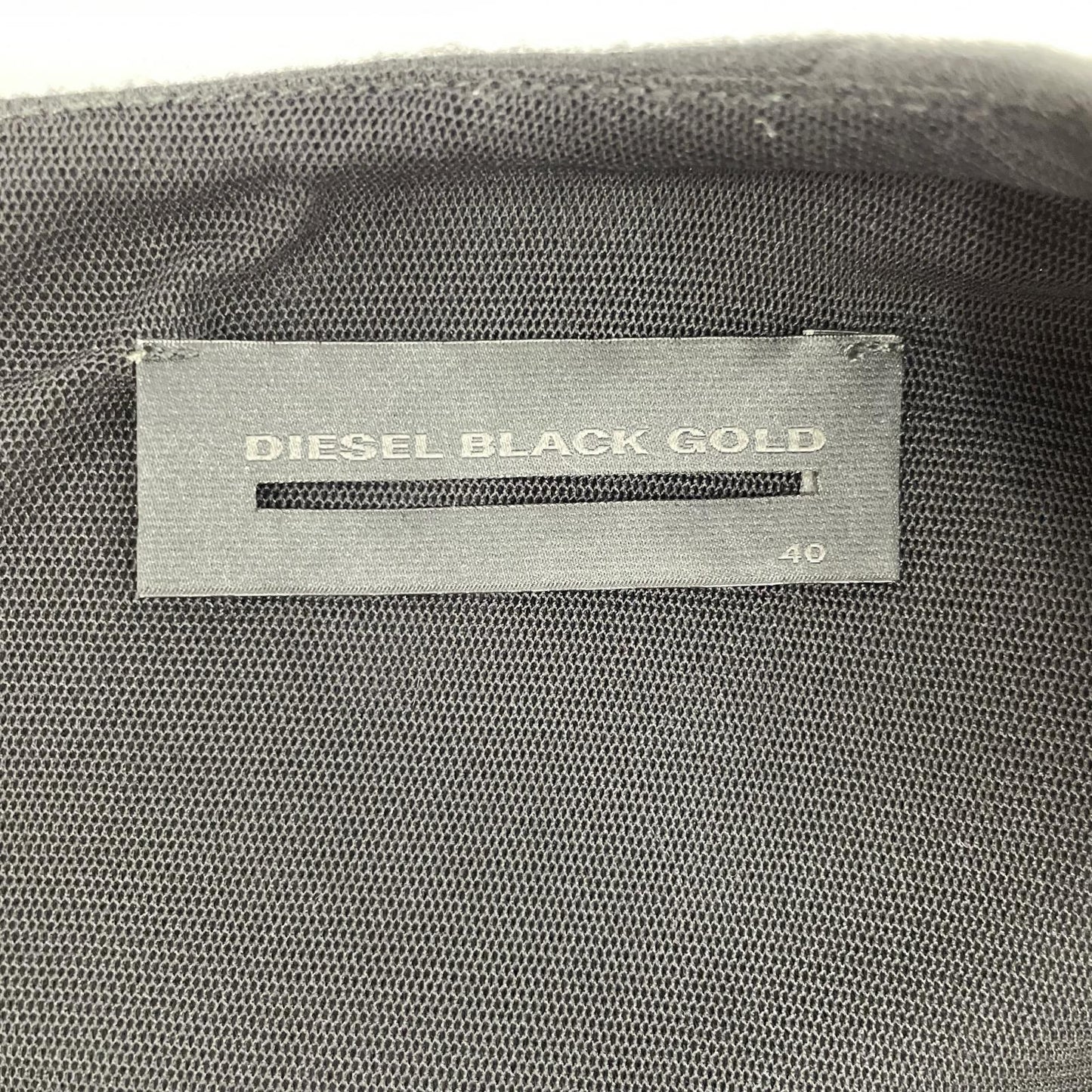 DIESEL BlackGold 迪赛黑金 【美品/国内正品】无袖百褶连衣裙 40