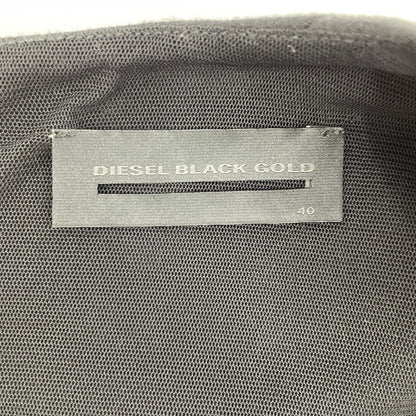 DIESEL BlackGold 迪赛黑金 【美品/国内正品】无袖百褶连衣裙 40