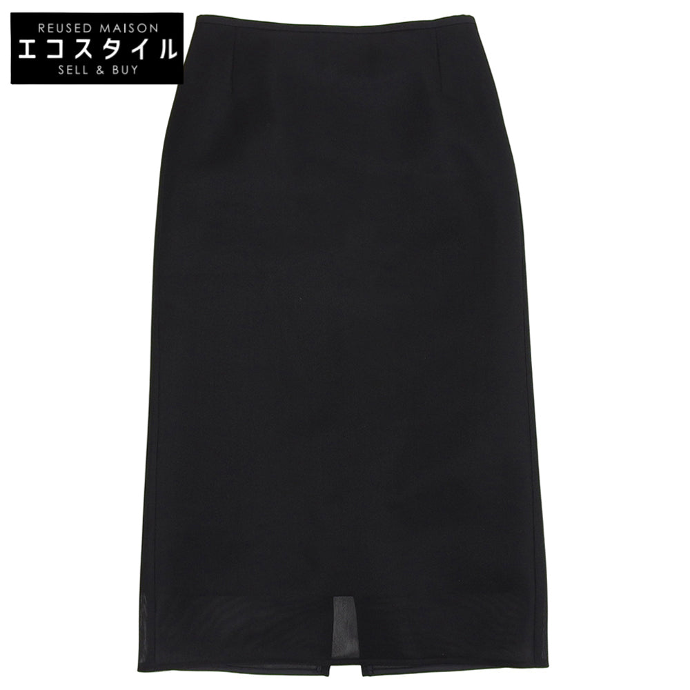 Excellent Condition Sheer Double-Knit Skirt Women's Black Size 2 Skirt Size 2 Women's