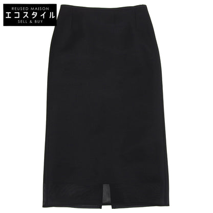 Excellent Condition Sheer Double-Knit Skirt Women's Black Size 2 Skirt Size 2 Women's