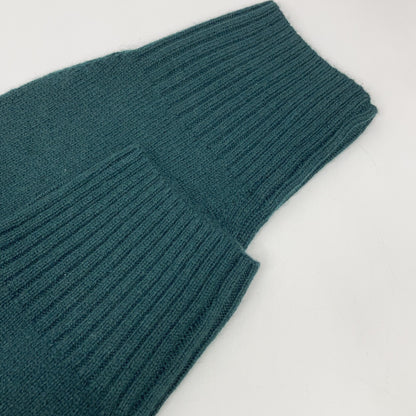 AH2916-99 Khaki Olive Essential Wool Knit Sweater Top L Men's