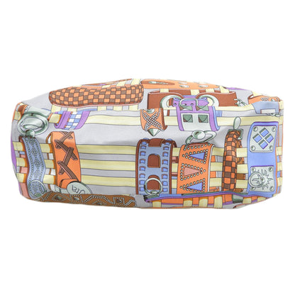 HERMES エルメス 美品 シルク フールビ20 ポーチ バッグインバッグ ハンドバッグ レディース マルチカラー ハンドバッグ