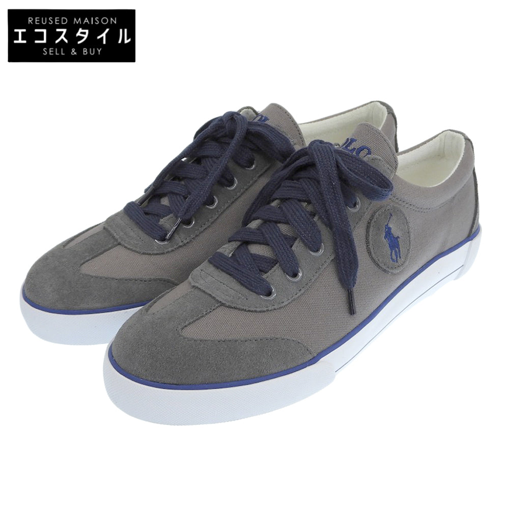 POLO RALPH LAUREN Polo Ralph Lauren Excellent Condition Canvas x Suede Sneakers Shoes Men's Gray 9D Shoes 9D