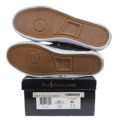 POLO RALPH LAUREN Polo Ralph Lauren Excellent Condition Canvas x Suede Sneakers Shoes Men's Gray 9D Shoes 9D