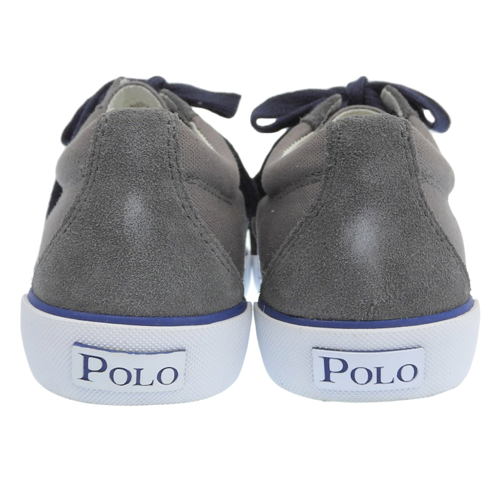 POLO RALPH LAUREN Polo Ralph Lauren Excellent Condition Canvas x Suede Sneakers Shoes Men's Gray 9D Shoes 9D