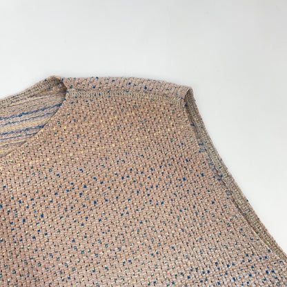 JURGEN LEHL J0142UB632 24SS Light Taupe Smock Tunic Top