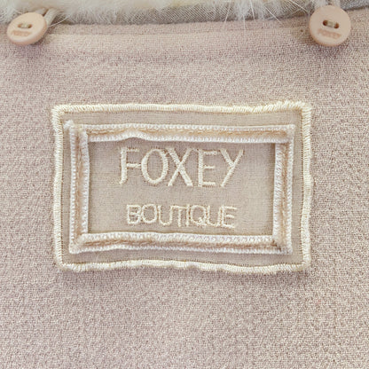 FOXEY BOUTIQUE Foxey Boutique Beige 35904 Champagne Mink Fur Double Face Jacket Jacket