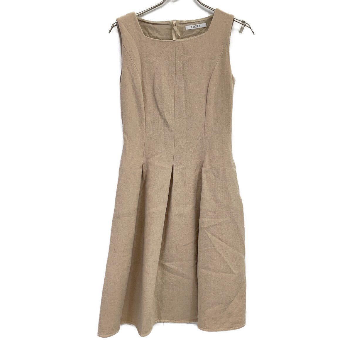 FOXEY フォクシー ベージュ 35905 Champagne ドレス ワンピース ワンピース