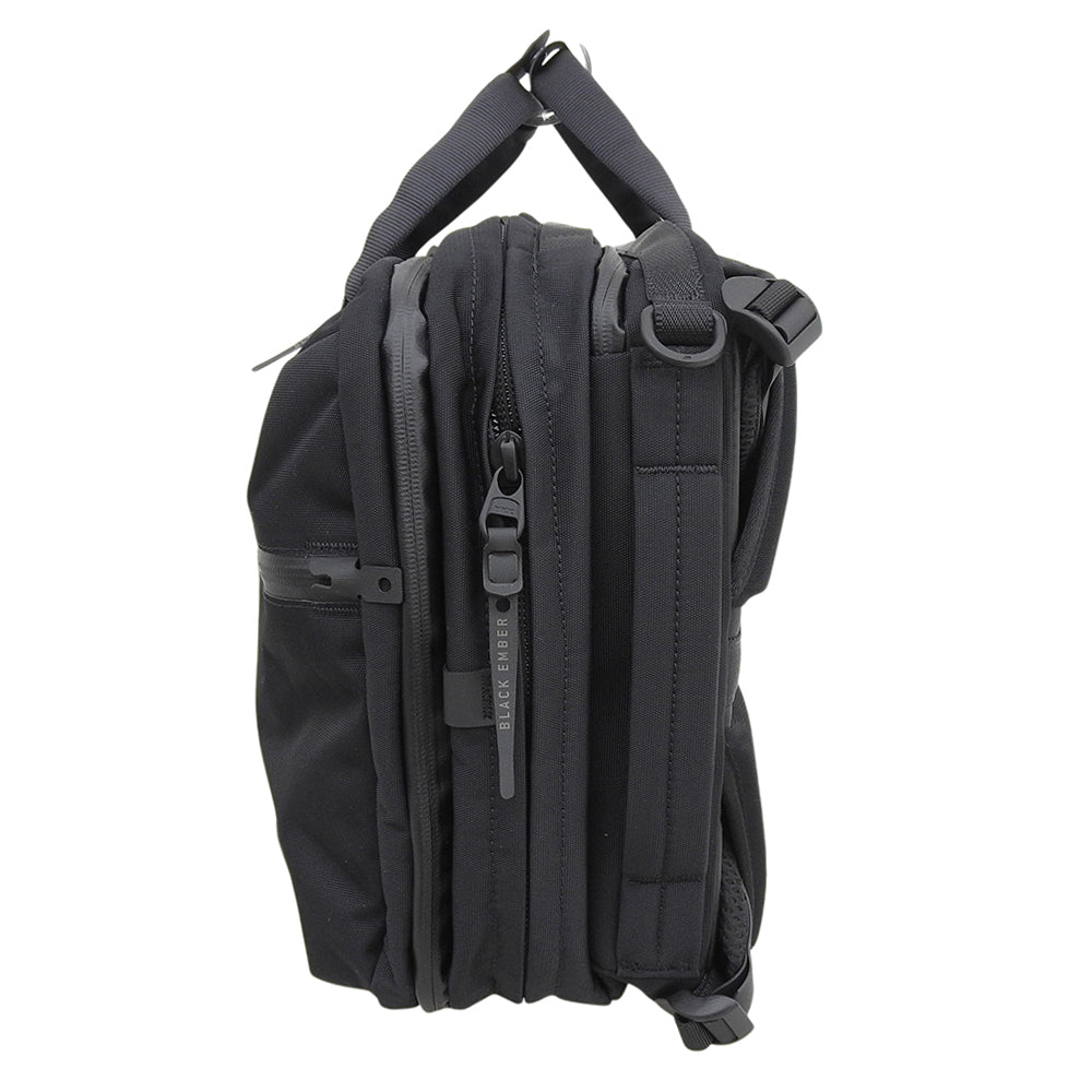 BLACK EMBER ブラックエンバー 新品同様 FORGE30 2WAY ブリーフケース ビジネスバッグ メンズ ブラック ビジネスバッグ ブリーフケース