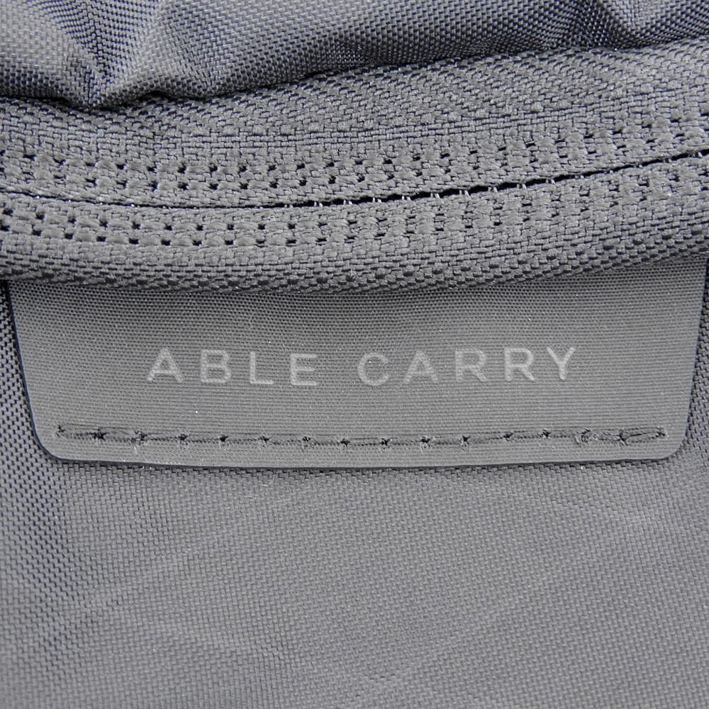 ABLE CARRY エイブルキャリー Max Backpack Cordura re / cor Ripstop 210D リュック・デイパック メンズ ブラック