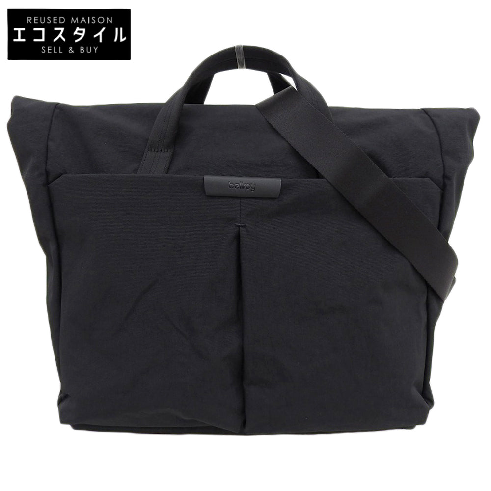 bellroy ベルロイ 新品同様 Tokyo Messenger Bag 16 リサイクルファブリック 2WAYバッグ ショルダー ハンドバッグ メンズ ブラック ハンドバッグ