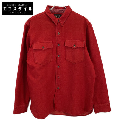 RRL ダブルアールエル レッド ウールコットン シャツジャケット ジャケット