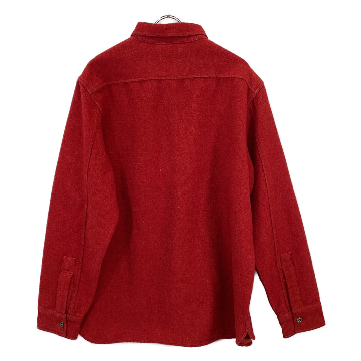 RRL ダブルアールエル レッド ウールコットン シャツジャケット ジャケット
