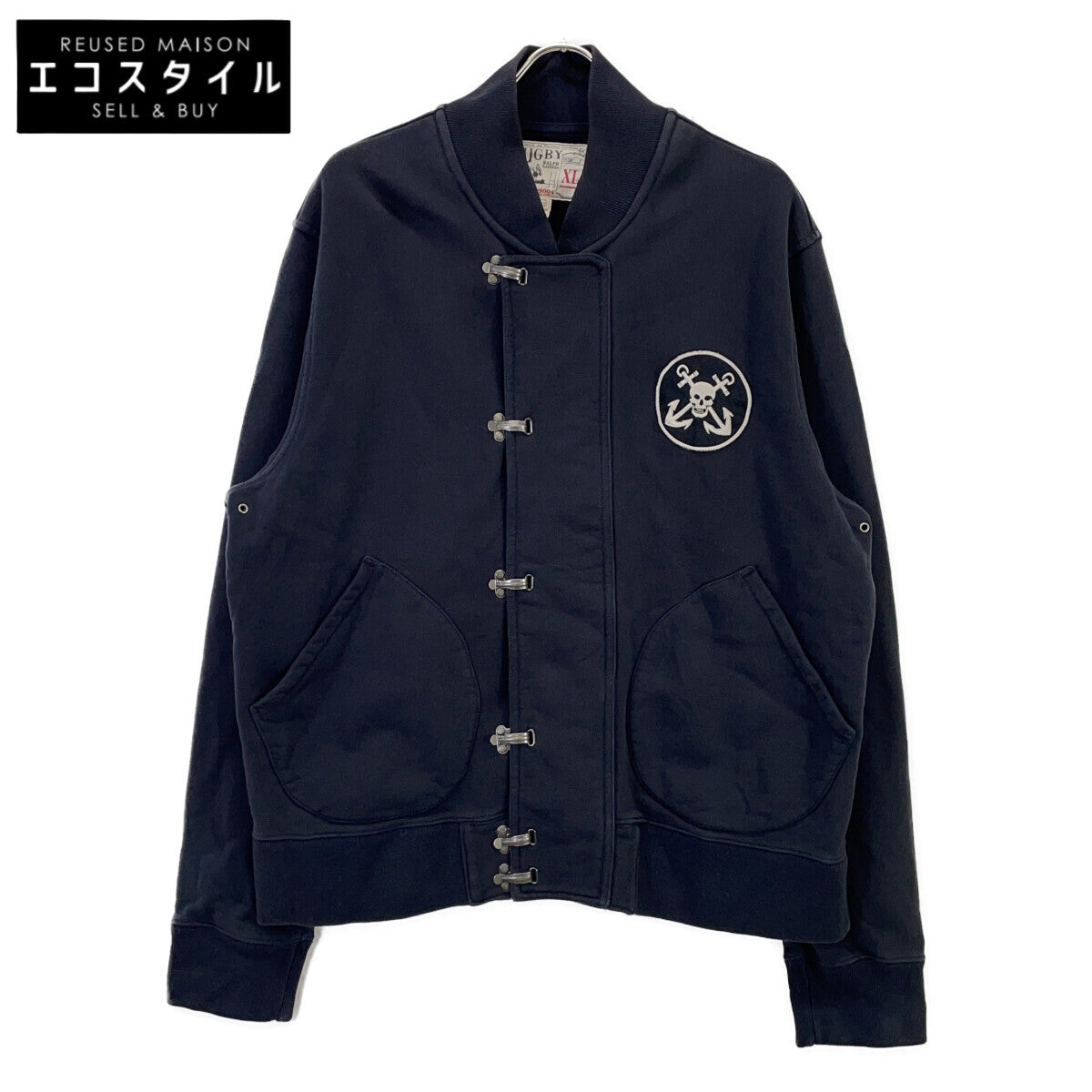 Ralph Lauren Rugby ラルフローレンラグビー ネイビー ロゴワッペン フックジャケット ジャケット