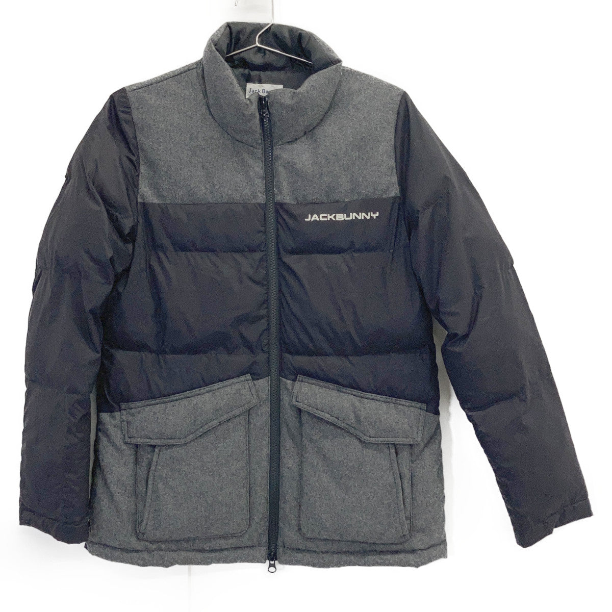 JACK BUNNY ジャックバニー 263-5220025 ﾌﾞﾗｯｸ ﾅｲﾛﾝ×ｳｰﾙ 中綿 ｼﾞｬｹｯﾄ ジャケット 1