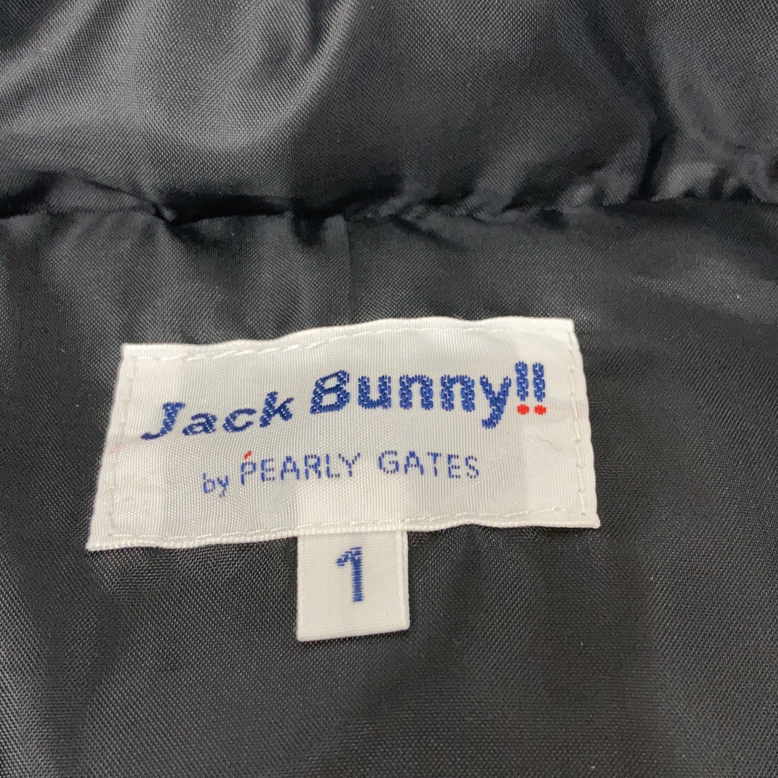 JACK BUNNY ジャックバニー 263-5220025 ﾌﾞﾗｯｸ ﾅｲﾛﾝ×ｳｰﾙ 中綿 ｼﾞｬｹｯﾄ ジャケット 1